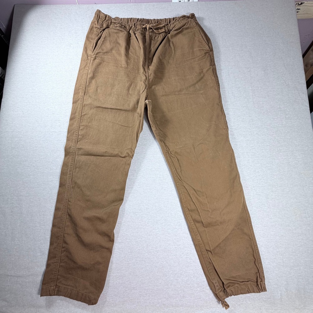 Carhartt WIP Fordson Pant Brown Drawstring Twill Mens XL Utility Work Outdoor